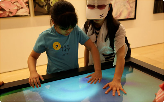 TideTouch触摸艺术 案例 截屏