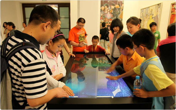 TideTouch触摸艺术 案例 截屏