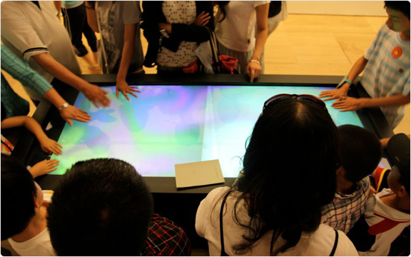 TideTouch触摸艺术 案例 截屏